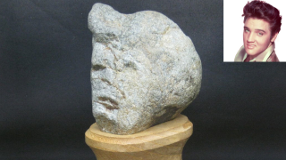 Illustration for article titled Wonderfully Odd Japanese Museum Has "Face Rocks"